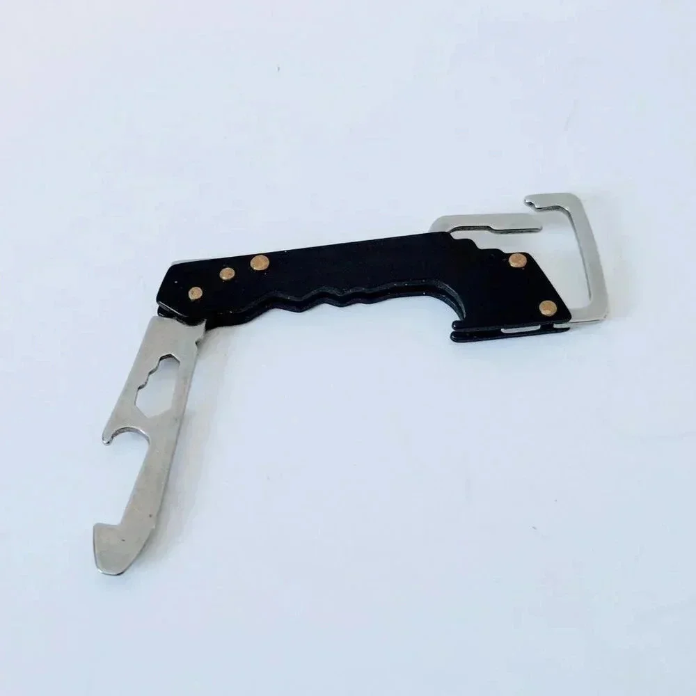 Multifunction Carabiner Pocket Tool Bottle Opener